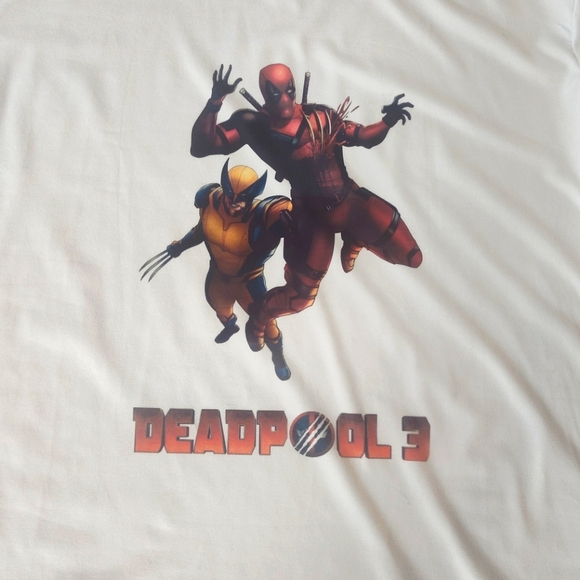 Custom made Deadpool 3 Wolverine T-shirt - Picture 5 of 5